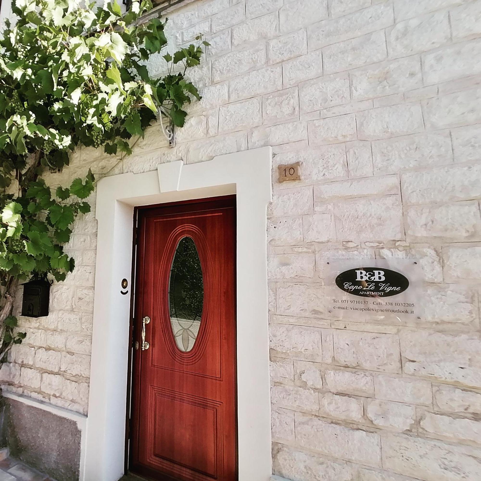 B&B Capo Le Vigne Sirolo Buitenkant foto